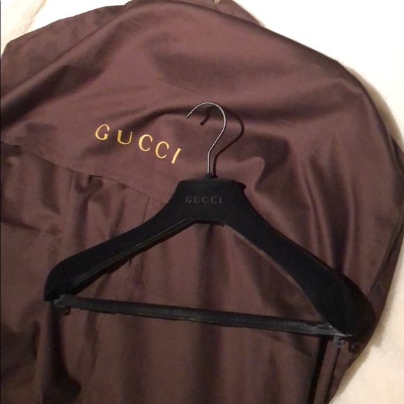 SOLD!!Gucci leather jacket with embellishment bird - Picture 8 of 8